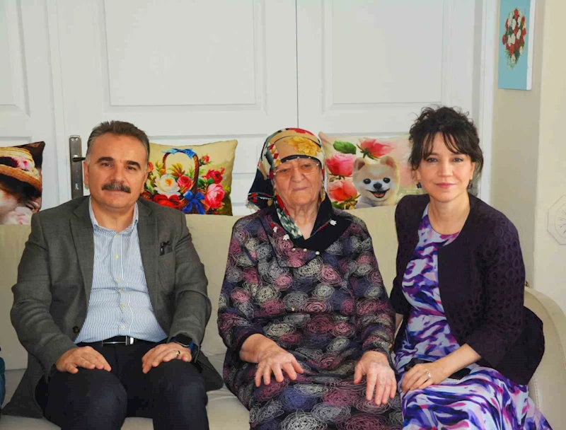 Kaymakam Odabaş’tan şehit ailelerine Kurban Bayramı ziyareti

