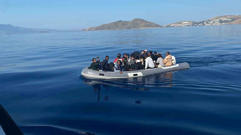 Bodrum’da 25 düzensiz göçmen yakalandı
