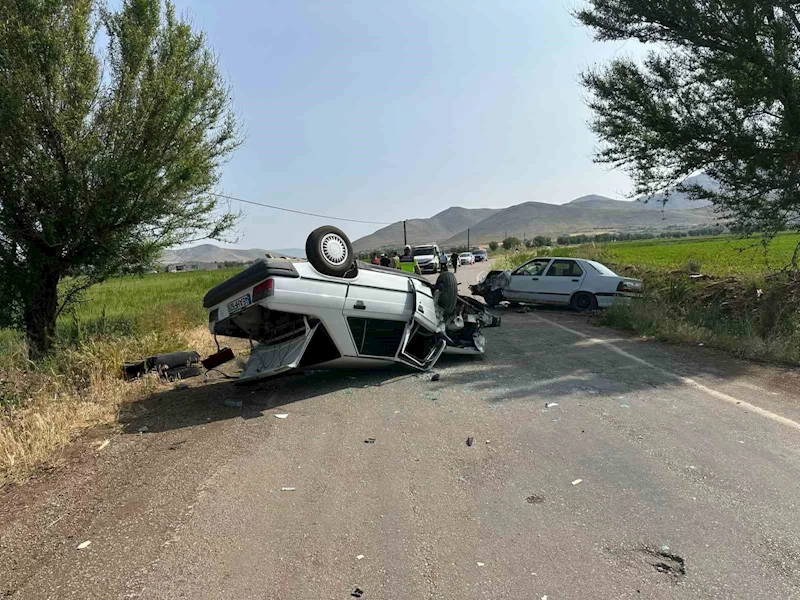 Elbistan’da trafik kazası: 2 yaralı

