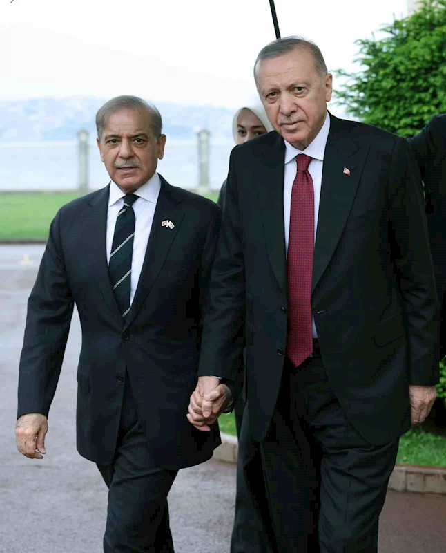 Cumhurbaşkanı Erdoğan Pakistan Başbakanı Şerif ile görüştü
