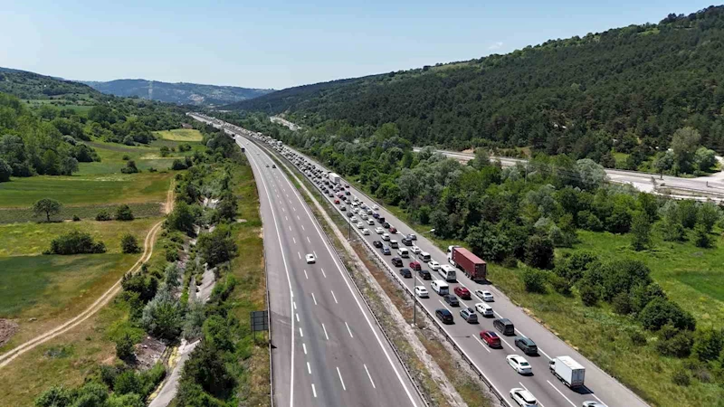Bayram trafiği durma noktasına geldi
