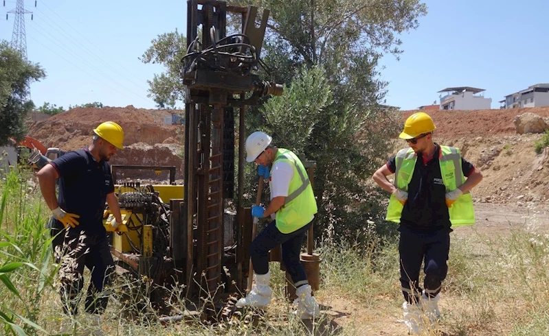 Gaziemir eski kurşun fabrikası alanında sondaj başladı
