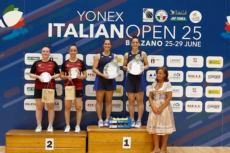Erzincan badminton takımı İtalya’dan madalya ile döndü
