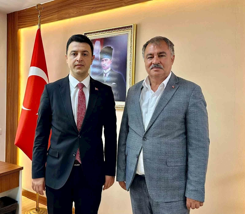 Başkan Pütün’den Kaymakam Cihangir’e hayırlı olsun ziyareti
