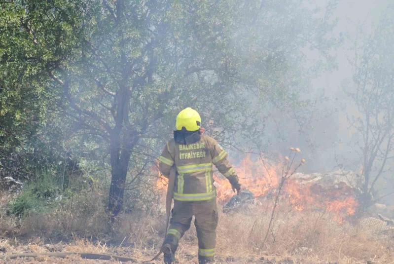 Balıkesir İtfaiyesi 12 günde 971 yangına müdahale etti
