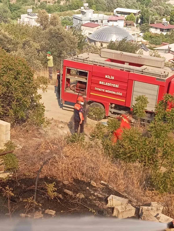 Kilis İtfaiyesinden Hatay’daki yangın söndürme çalışmalarına destek
