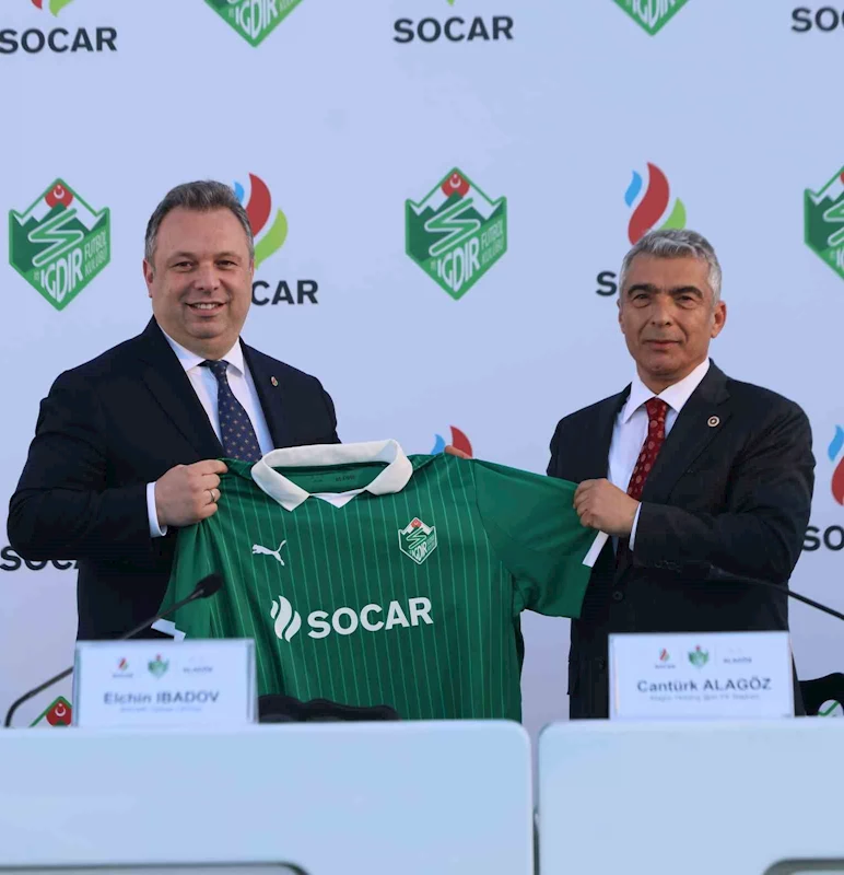SOCAR Türkiye’nin Iğdır Futbol Kulübü forma sponsorluğu 1 yıl daha uzatıldı
