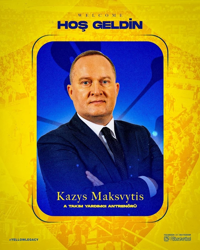 Fenerbahçe Beko’da teknik ekibe takviye
