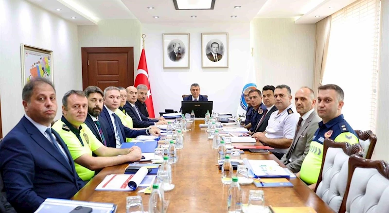 Mersin’de Asayiş Değerlendirme Toplantısı gerçekleştirildi

