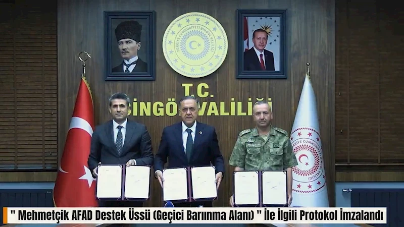 Bingöl’de konteyner kent için protokol imzalandı
