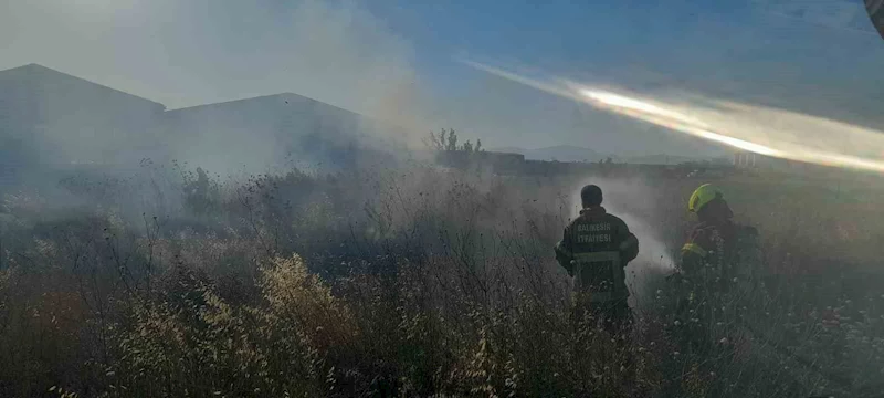 Bandırma’da farklı noktalarda çıkan yangınlar söndürüldü
