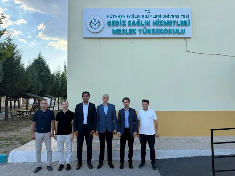 Gediz Sağlık Hizmetleri MYO’ya iki yeni bölüm müjdesi
