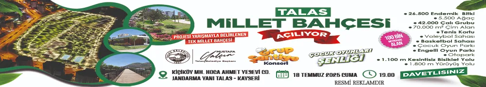 Talas Belediyesi - Resmi Reklamdır 