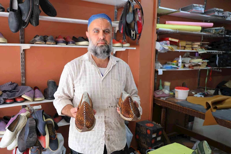 Tescilli Maraş yemenisi yazın ayak dostu
