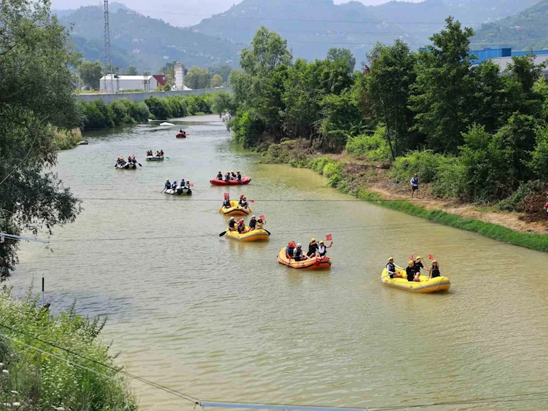Giresun’da Rafting Türkiye Şampiyonası heyecanı
