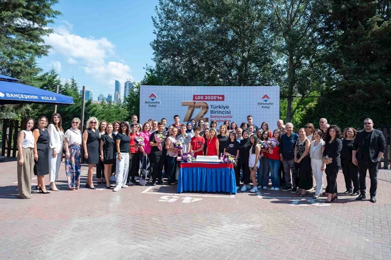 LGS 2025’te Bahçeşehir Koleji’nden 72 Türkiye birincisi çıktı
