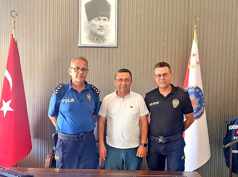 Çeşme Emniyet Müdürü İsmail Kenar görevi devraldı
