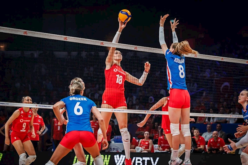 A Milli Kadın Voleybol Takımı, Çekya’ya mağlup oldu
