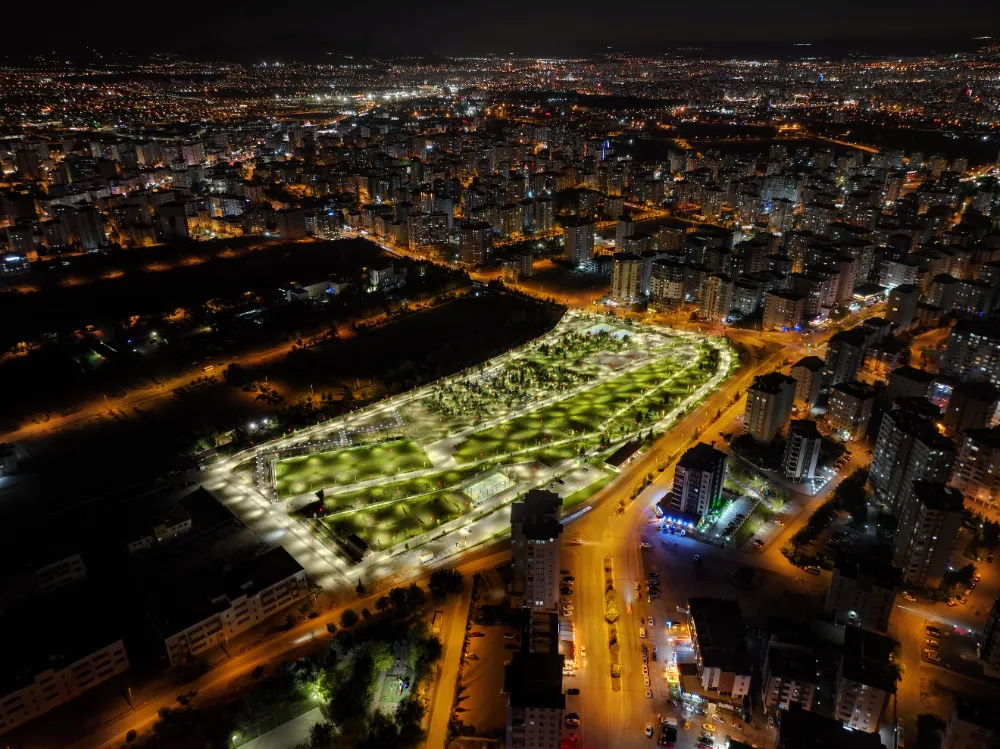 Projesi yarışmayla belirlenen tek millet bahçesi Talas’ta açılıyor