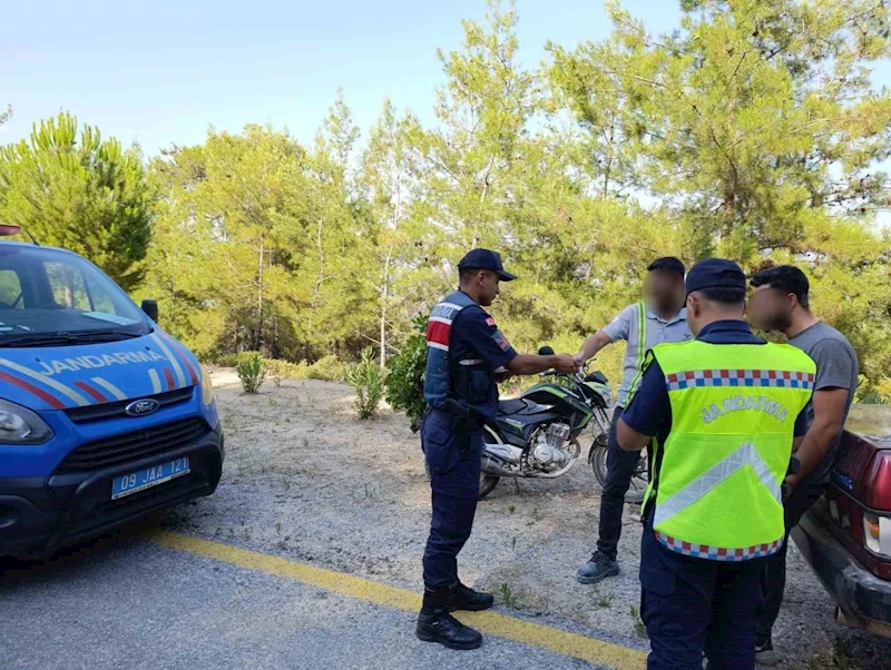 Çine’de jandarmadan sulak ve ormanlık alanlara sıkı denetim

