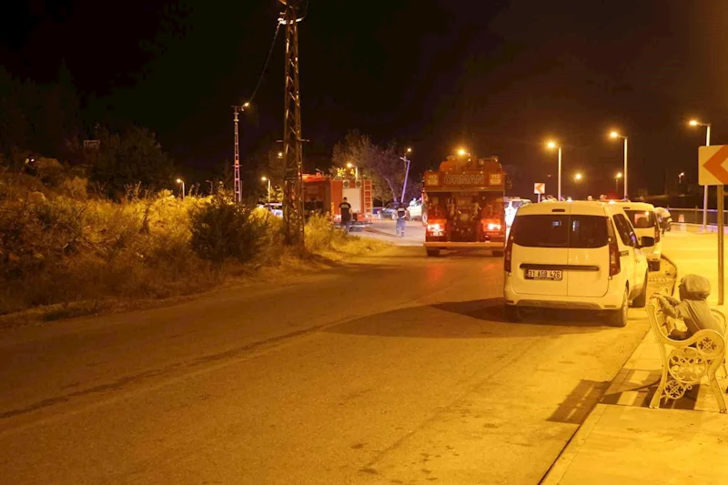 Evlilik teklifinde atılan havai fişekler ağaçlık alanda yangınına sebep oldu
