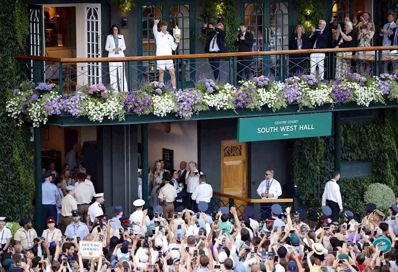 Wimbledon’da şampiyon Jannik Sinner

