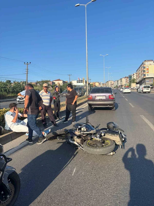 Ereğli’de motosiklet kazası: 1 yaralı
