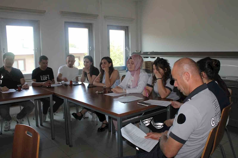Afet ve acil durumlara hazırlık yaptılar
