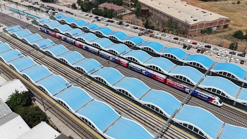 100 bin yolcu taşıyacak olan 15 Temmuz Demokrasi ve Milli Birlik Treni Eskişehir’de
