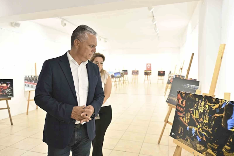 Muratpaşa’da 15 Temmuz anısına fotoğraf sergisi
