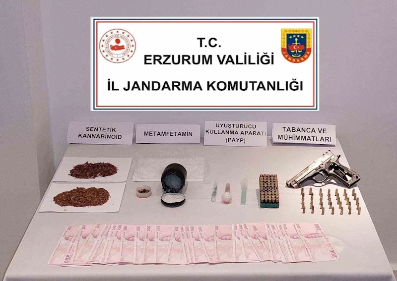 Jandarma’dan uyuşturucu operasyonu
