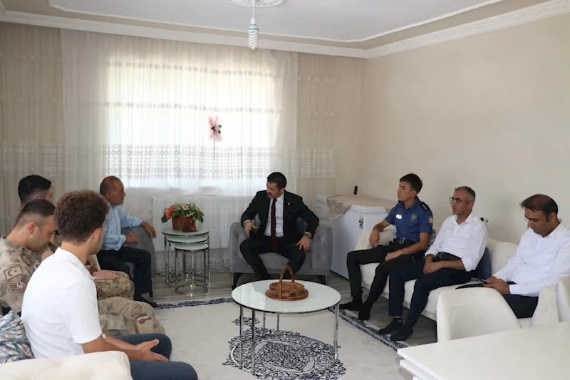 Tutak’ta Şehit ailelerine anlamlı ziyaret
