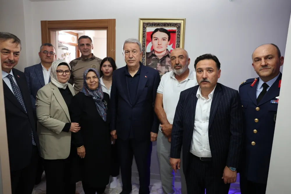 Kayseri protokolünden 15 Temmuz şehidine ziyaret