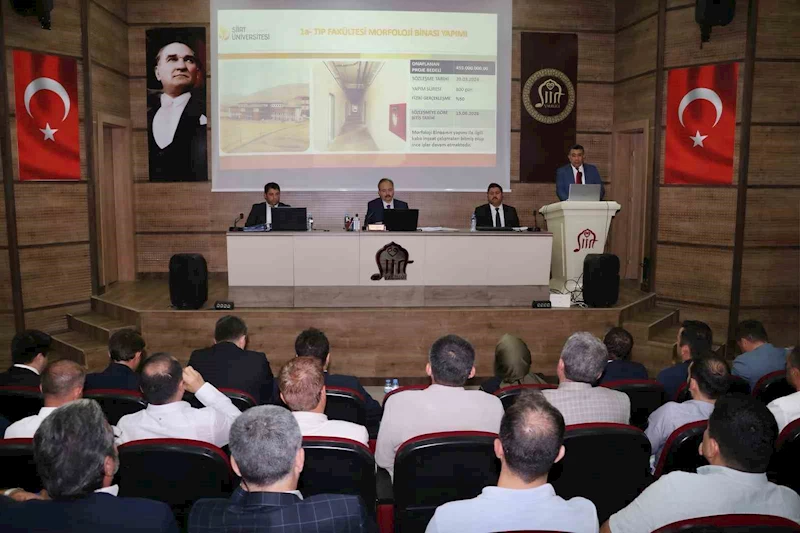 Siirt’te 2025 yılı 3. Dönem İl Koordinasyon Kurulu Toplantısı yapıldı
