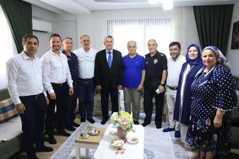İncirliova protokolü gazi Çalışkan’ı unutmadı
