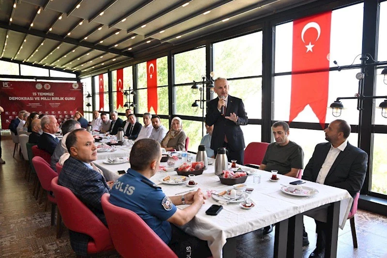 15 Temmuz’un kahramanları Gaziosmanpaşa’da anıldı
