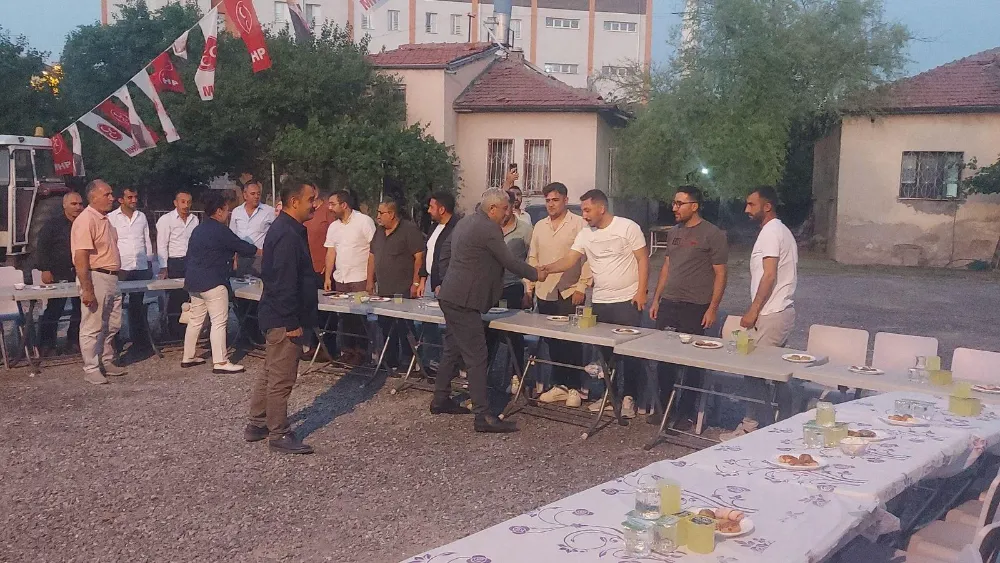 MHP MELİKGAZİ’DEN ANBAR MAHALLESİNE ZİYARET