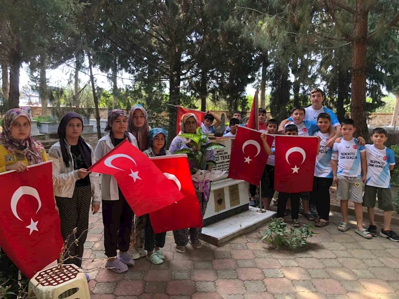 Bereketli Kur’an Kursu öğrencilerinden anlamlı ziyaret
