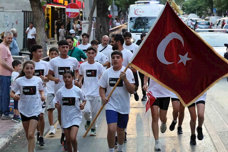Manisa’da ‘15 Temmuz Sancak Koşusu’ yapıldı
