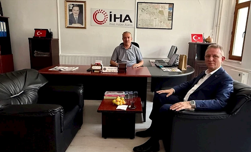 AK Parti Kütahya Milletvekili Demir’den İhlas Haber Ajansı’na ziyaret ve 15 Temmuz mesajı
