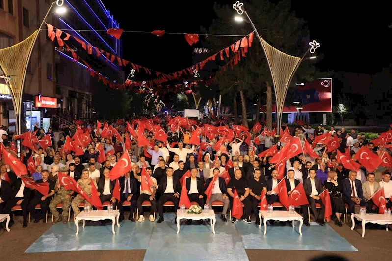 Bingöl’de 15 Temmuz Demokrasi ve Milli Birlik Günü
