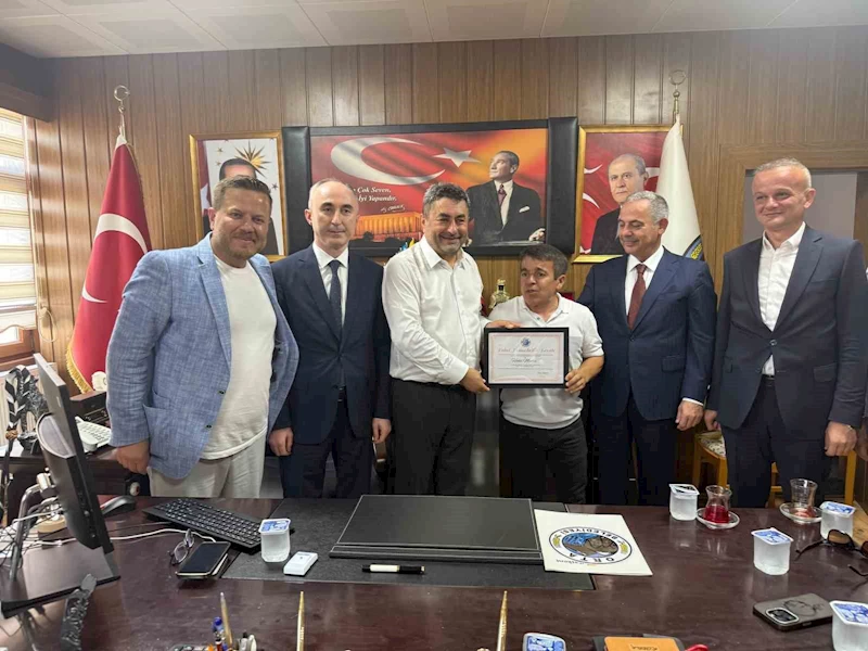 Dünya rekortmeni Halil Mutlu’ya Çankırı’da 