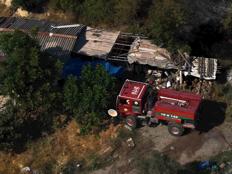 Yalova’da arazi yangını
