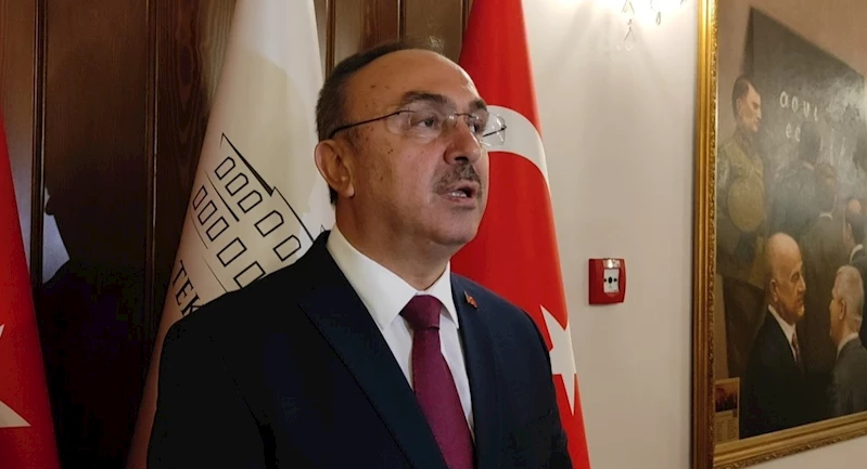 Tekirdağ Valisi Soytürk: 