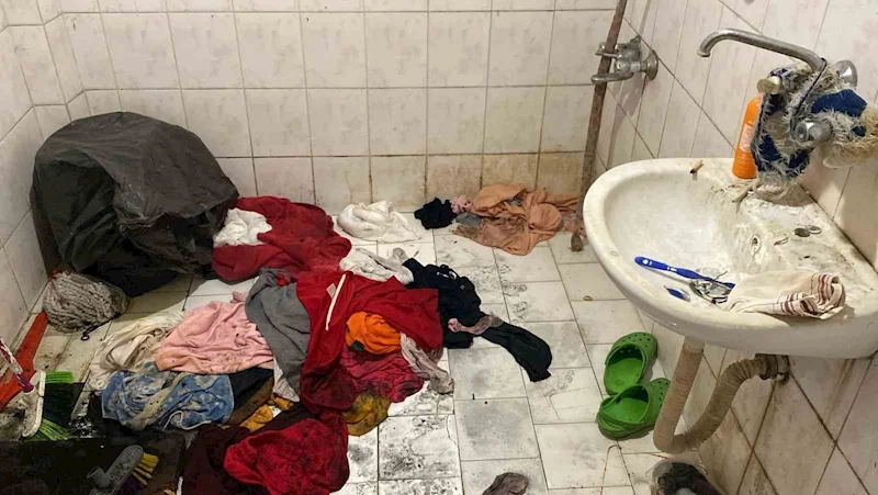 Evi çöp halde bırakıp ortadan kayboldu
