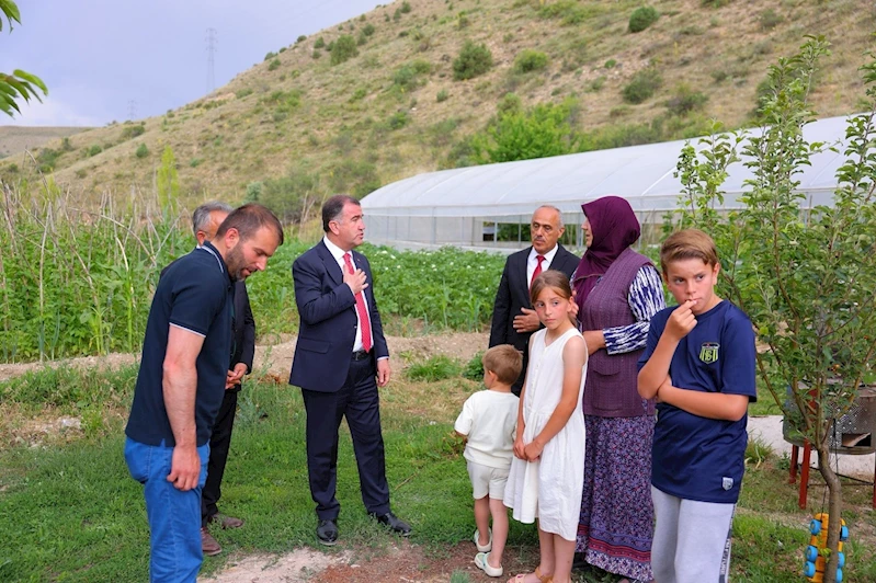 Bayburt’ta şehit ve gazi aileleri ziyaret edildi
