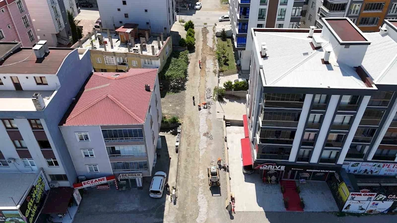 Atakum’da yol onarım çalışmaları
