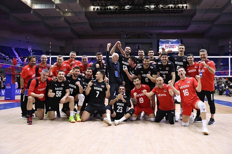 A Milli Erkek Voleybol Takımı, Almanya’yı 3-1 mağlup etti
