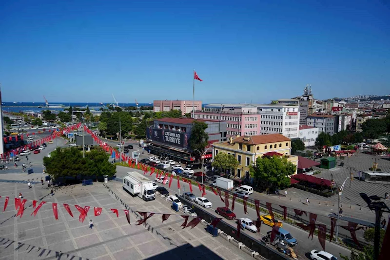 Samsun göç alan bir il konumuna geldi
