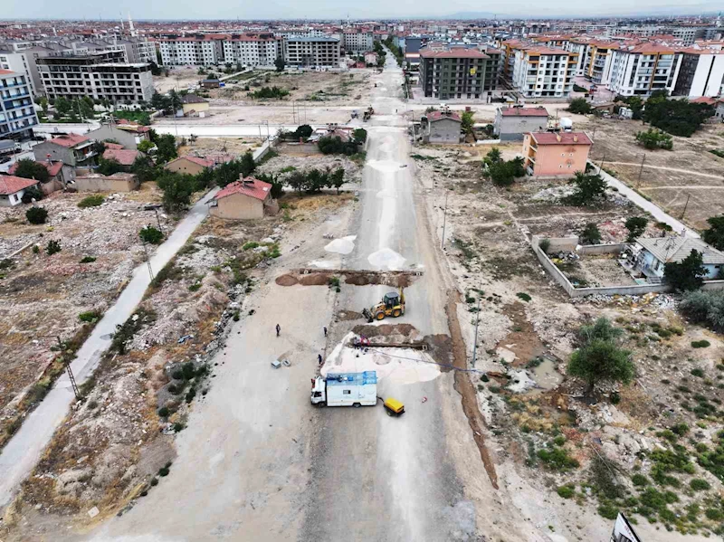 Karatay’da iki cadde birbirine bağlanıyor
